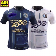 Arianna【Free Custom Name & Number】PENANG FC HOME AWAY JERSEY PLAYER ISSUE Penang FC Home/away/blacko