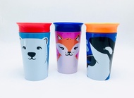Munchkin : MNK17422 ถ้วยหัดดื่ม 9oz. Eco Deco Miracle 360 Sippy Cup - 1 CUP/ Assorted design