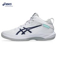 ASICS Gelhoop V17 Unisex Basketball Shoes In White/Blue Expanse