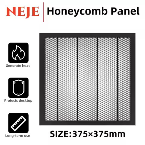 NEJE Honeycomb Laser Bed 375×375mm Is Suitable For All Brands Of Laser Engraver Cutter Machine Such 