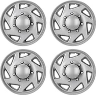 TULALUX Wheel Hubcaps Compatible with Ford E250 E350 E450 E550 Econoline Van 1998-2023; 16 inch Whee