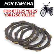 For Yamaha xtz 125 ybr125 YB 125 ybr125g motorcycle clutch wood chip (4 pieces) friction plate