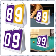 Eigell Multi-Sport Scoreboard, 2-Digit Scoreboard, Flip-Up Scoreboard for Badminton,