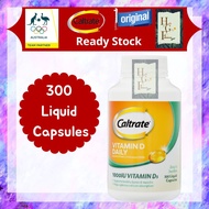 Caltrate Vitamin D Daily 1000IU Vitamin D3 300 Liquid Capsules
