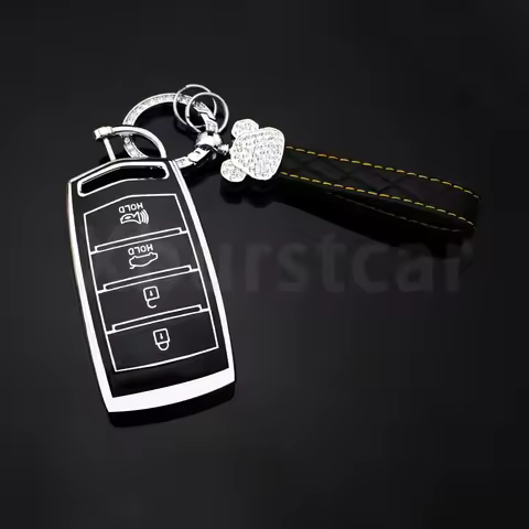 TPU Car Smart Key Case Cover Auto Key Fob Shell Protector for HYUNDAI 2020 Genesis G70 G80 EQ900 G90