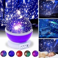 ◑Romantic LED Starry Night Sky Galaxy Projector Lamp Star light Bedroom Universe