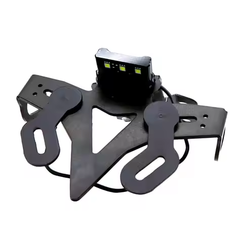 Tail License Plate Holder with LED Light Fender Eliminator for YAMAHA MT 07 FZ07, Professional
