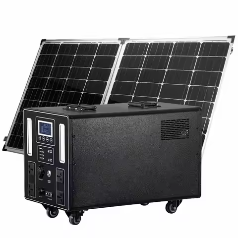 Hot Sale 3500W Power Station 3 Kva Solar Battery Generator 5000w 220v Electric Solar Portable Genera