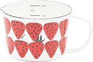 Plune MC-603 Prune Measuring Cup, 15.2 fl oz (450 ml), Akaichigo Enamel