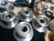 Roda Kargo lift UNP 10 besi double berring