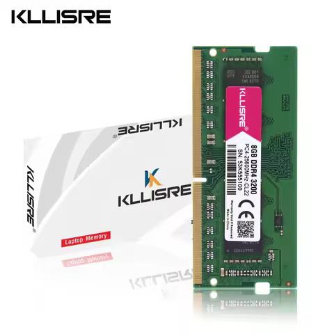 Kllisre Memória DDR4 Sodimm 8GB 2666MHz 3200MHz Laptop Ram Memory