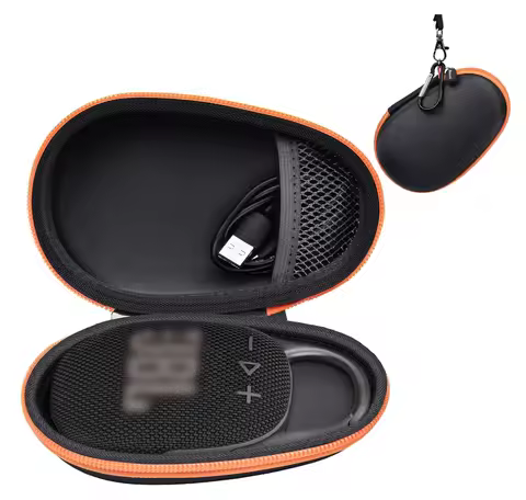 Travel Case for JBL Clip 5/ Clip 4 Bluetooth Speaker, Mini Speakers Protective Portable Storage Bag 