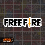 FF Freefire Sticker Size 8.5 x 2.5 Cm