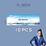 (10 pcs) Horien Eye Secret 38% Clear Daily Disposable Lens Contact Lenses