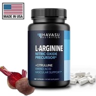 100% Original Products.120 Capsule.L-Arginine Nitric Oxide Supplement with L-Citrulline Citrulline
