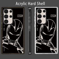 Lron Man Illustration Case For Galaxy S23 S24 S25 S23ULTRA S24ULTRA S25ULTRA Cover S24Plus S25Plus S