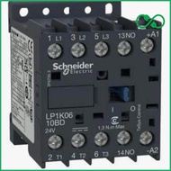 DC Schneider Tesys Control Magnetic Contactor 3Kutub Contactor 3Pole Control Ac 6A Lc1K0610M7 Lc1K06