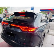 Honda HRV Vezel 2022 2023 2024 vazooma Rear roof top trunk ducktail lip spoiler bodykit body kit