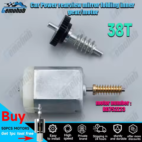 Gemohub BD752Z23 38T For 2003-2010 BMW 5 Series E60 E61 6 Series E63 E64 Car power side view mirror 