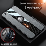 Case Oppo A83 A57 A59 A73 Porsche Design Phone cover Cloth shell With Ring Car Holder 1LMS