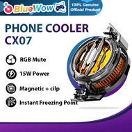 BlueWow CX07 15W Phone Radiator Cooling Fan Phone Magnetic Cooler for Dedicated tablet Metal laptop 