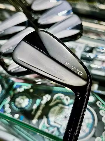 Abay_ P770 third generation Black P770 Golf Irons Set （4-9P） R/S Flexible Steel/Graphite Rod with To