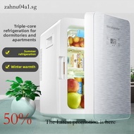 20L Mini Refrigerator, Small Car And Home Dual-Use Single-Door Dormitory Apartment Two-Person Refrig