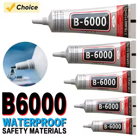 B6000 Super Glue for Mobile Phone Touch Screen Repair Diamond Jewelry Glass - 10/15/25/50/110ML Adhe