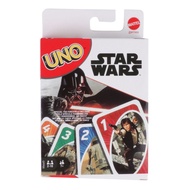 Mattel Games UNO STAR WARS Card Game for Family Night Feature Tv Show Themed Graphics and Special Ru