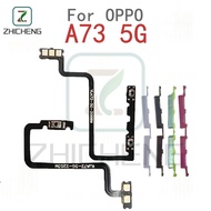 For OPPO A72 A73 5G CPH2161 Power Volume Side Button Flex Cable Keys button on off volume up and dow
