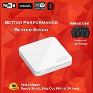 GBOX TVBox Ultra 4K Resolution Android 17.0