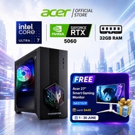 [Free Smart Monitor] [NEW RTX 5060 & Intel Core Ultra 7 265F] Predator Orion 3000 | PO3-665 Gaming D