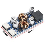 194 Mạch Sạc Siêu nhanh 60-100W PD chip 3518 Qc4.0 Qc3.0 hạ áp 6-35v Cổng sạc Type C và USB A sạc la