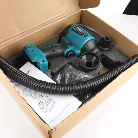 2025 Makita DAS180 Brushless Air Blower Cordless Air Dust Removal Gun With Nozzle Multifunction Dust