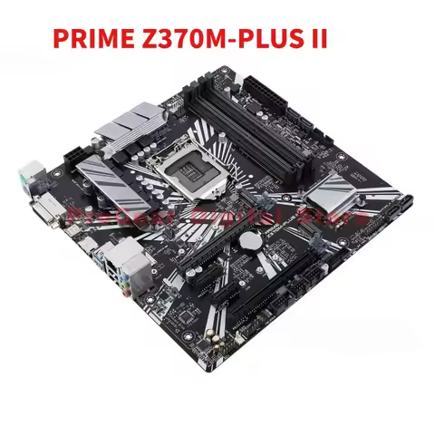 Used for ASUS PRIME Z370M-PLUS II LGA1151 mATX DDR4 Motherboard Supports i7-8700K i7-9700K i9-9900K