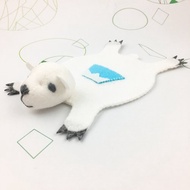 【客製化禮物】熊皮杯墊 北極熊 冰山版本