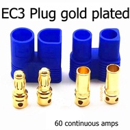 EC3 Connector Plug Socket 3.5mm current 60A EC2 Golden banana Drtone Quads Battery Adapter Li-po Lip
