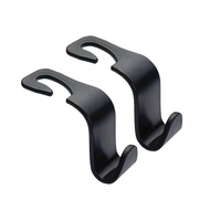 2-Piece Car Hook, Car Hidden Hook Headrest Seat Backrest Car Small Hook Seat Back Car Multifunctiona
