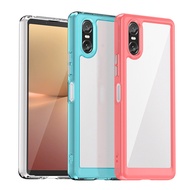 For Sony Xperia 10 VI 1 VI 10 VI 5 VI 1 VI Transparent Acrylic Shockproof Protective Phone Cover Cas