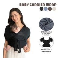 Baby Carrier Wrap Newborn Nursing Shoulders Ergonomic Sling Wrap Portable Infant Breathable Adjustab
