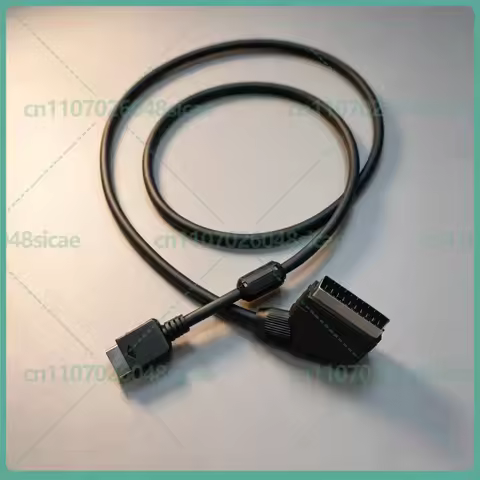 High Definition RGB SCART Video Cable for Sony PS1 PS2 PS3 EU JP Version CRT Monitor GBSC OSSC Retro