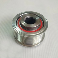 มูเล่ไดชาร์จ vigo ลูกลอกไดชาร์จ 27415-0L030 วีโก้ 7 ร่อง รูใน15มิล