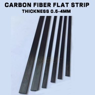 Carbon Fiber Flat Strip Thickness 0.5-4MM Sheet Carbon Fiber Sheet Carbon Strip Carbon Fiber Sheet A