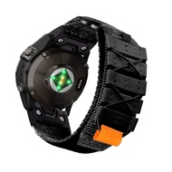 GEEKTHINK 22mm 26mm Nylon Loop Strap for Garmin Fenix 8/5/5x Fenix7/7x Fenix 3 HR Fenix 6/ 6x pro Fo