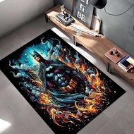 3D Batman Rug - Bedroom Rug - Large Non-Slip Fluffy Rug, Suitable for Living Room and Bedroom 160X23