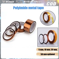 Heating tape 5/10/20/50mm High Temperature BGA Heat Tape Thermal Insulation Electronics Board Adhesi