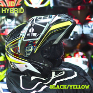 หมวกกันน็อคยกคางID HYBRID มีแว่นกันแดดในตัว รองรับหูฟังบลูทูธ