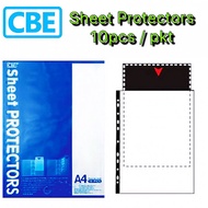 CBE Sheet Proctector 305A/ Sheet Protectors A4 / Clear Holder Refill A4