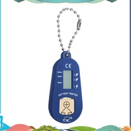 Button Battery Tester, Keychain Pocket Portable and  Battery Tester to Check Remaining Battery Power