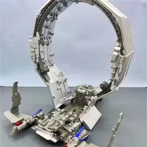 BAIWEI CY01 Transformation Trailer Car Silver Edition Truck Model Can Be Used In Conjunction With TW